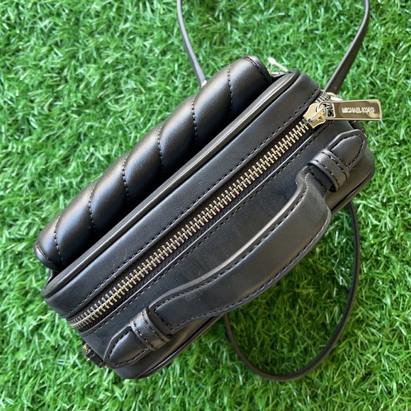 Michael Kors Small Rose Top Handle Leather Satchel - Picture 4 of 16